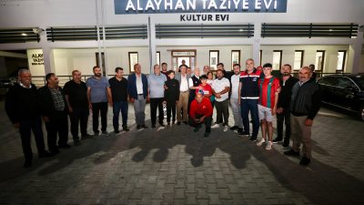 Aksaray Valisi Mehmet Ali Kumbuzoğlu  köy ziyaretleri kapsamında Alayhan köyünü