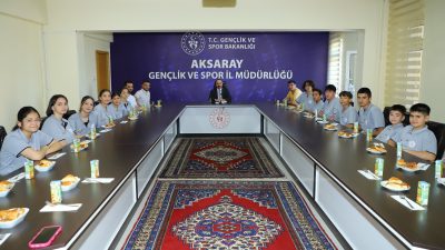 Aksaray Gençlik Spor İl Müdürlüğü organizasyonunda gençlere yönelik anlamlı bir