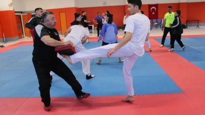 2025 İşitme Engelliler Yaz Olimpiyat Oyunları'na hazırlanan İşitme Engelliler Tekvando