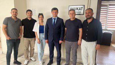 Aksaray Baro Başkanı Av. Erçin Mevlüt Düzgün ve Başkan Yardımcısı