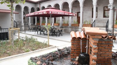 Aksaray Belediyesi tarafından restore edilerek yeniden işlev kazandırılan tarihi Bedriye