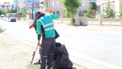 Aksaray Belediyesi, çevre temizliği ve şehir estetiğini ön planda tutan