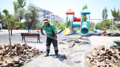 Aksaray Belediyesi, şehir genelinde devam ettiği çalışmalar kapsamında, Mehmet Akif