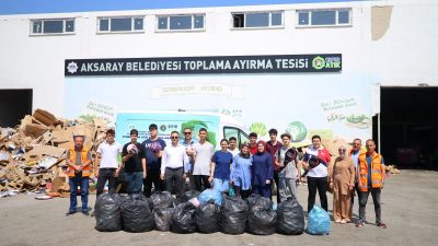 Aksaray Belediyesi, çevre bilincinin artırılması amacıyla yürütülen sosyal sorumluluk projeleri