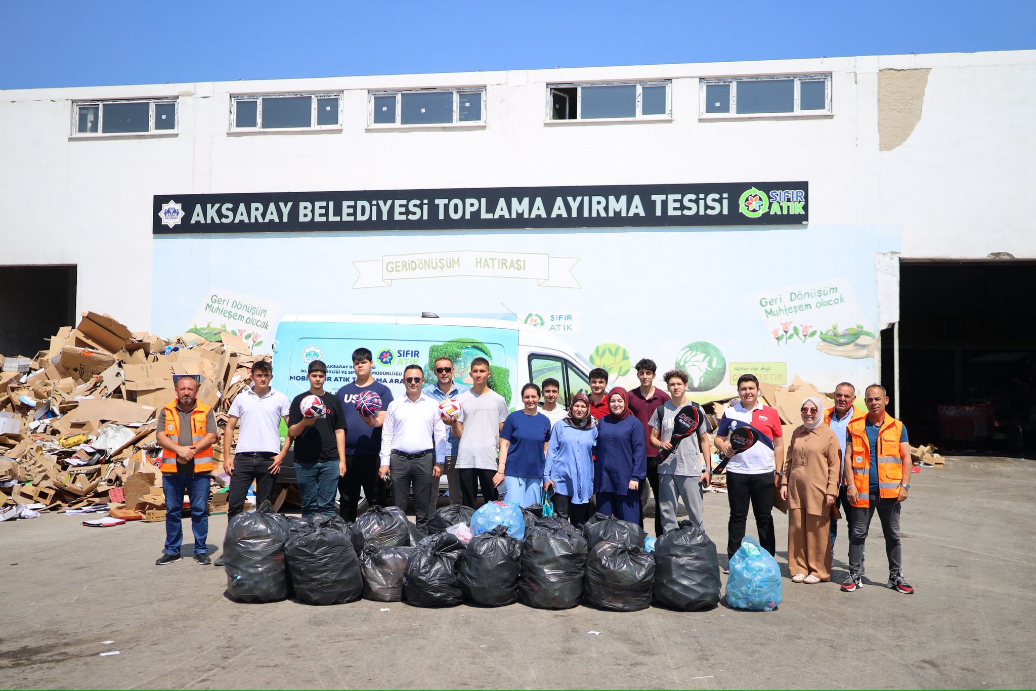 Aksaray Belediyesi, çevre bilincinin artırılması amacıyla yürütülen sosyal sorumluluk projeleri