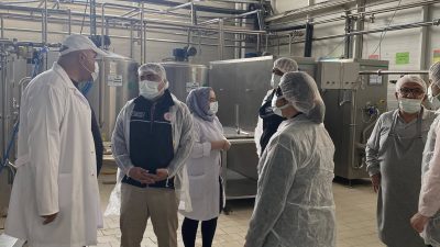 Aksaray Sanayi ve Teknoloji İl Müdürü Ferdi Gürel ve beraberindeki
