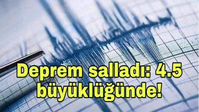 Adana’nın Saimbeyli ilçesinde sabah saatlerinde 4.5 büyüklüğünde deprem meydana geldi.