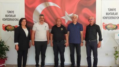 Aksaray İl Emniyet Müdürü Bekir Demir, Aksaray Muhtarlar Derneği Başkanı