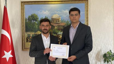 Aksaray’ın Güzelyurt ilçesinde, il ve ilçeler arasında düzenlenen ezan okuma