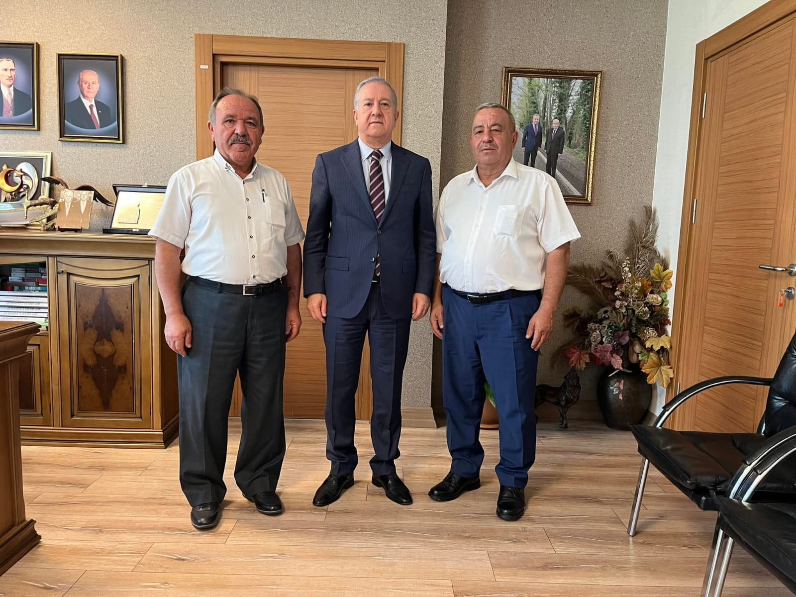 Gülağaç Belediye Başkanı Doğan Başbuğ, ilçenin sorunları ve ihtiyaçlarını aktarmak
