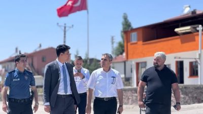 Aksaray’ın Güzelyurt ilçesine bağlı Sivrihisar Köyü’nde, köy altyapısının iyileştirilmesi amacıyla