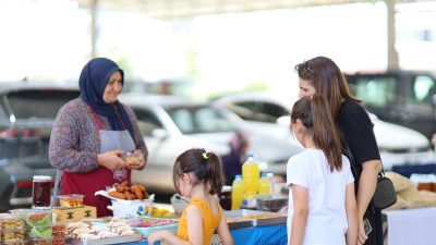 Aksaray Belediyesi’nin kadın girişimciliğini teşvik eden projeleri arasında yer alan