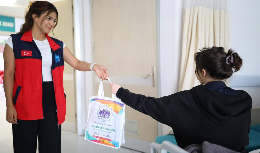 Aksaray Belediyesi;'nin, sosyal belediyecilik çalışmaları kapsamında gerçekleştirdiği çalışmalar arasında hasta