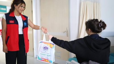 Aksaray Belediyesi;'nin, sosyal belediyecilik çalışmaları kapsamında gerçekleştirdiği çalışmalar arasında hasta