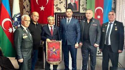 Azerbaycan’ın 107. Bağımsızlık Günü kutlamalarına katılan Prof. Dr. Himmet Karadal,