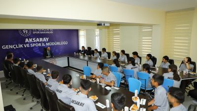 Aksaray Gençlik ve Spor İl Müdürü Aslan Yıldız, Niğde’de gerçekleştirilecek