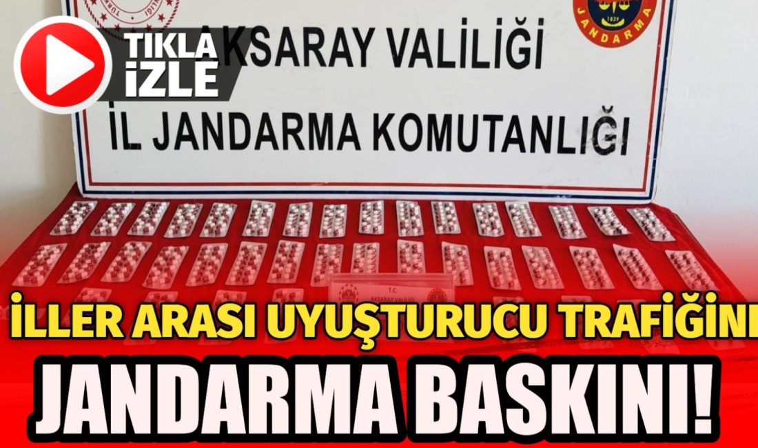 Aksaray’a Konya’dan sentetik ecza