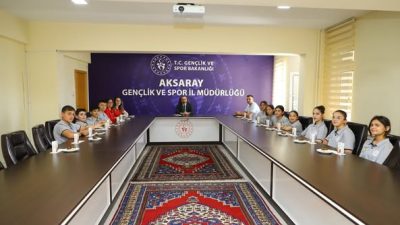 Aksaray Gençlik ve Spor İl Müdürü Aslan Yıldız, Çankırı’da gerçekleştirilecek