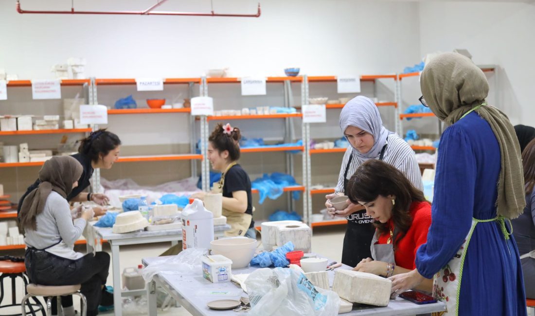 Aksaray’da Kadın Aktivite Merkezleri kadınların güçlenmesine katkı sağlıyor