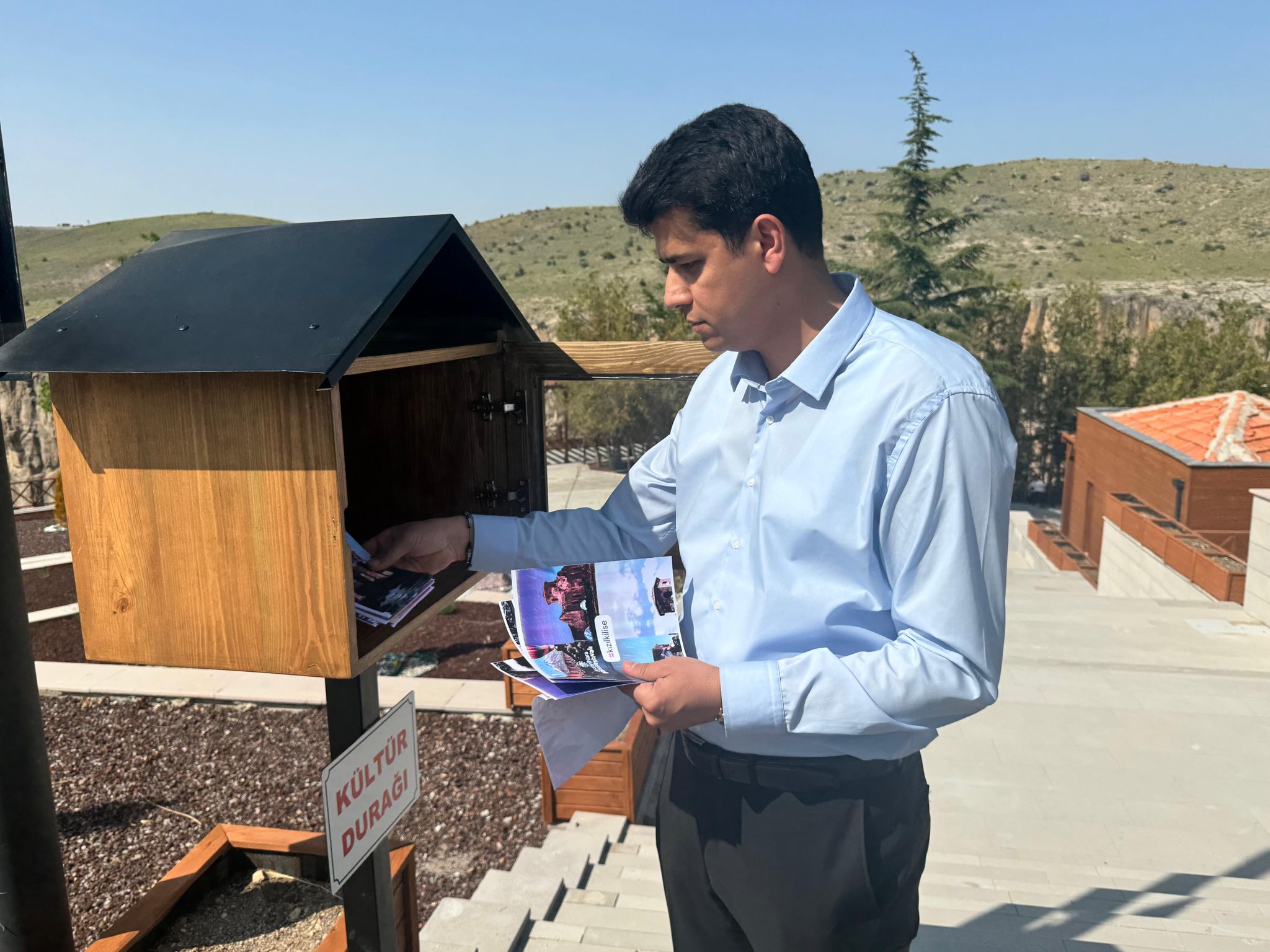 Güzelyurt Kaymakamı Muammer Yetiş yaptığı açıklamada Ihlara Beldesi Karşılama Merkezi’nde