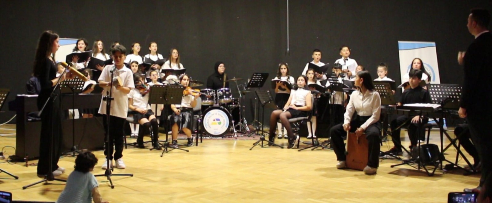 Aksaray Bilim ve Sanat Merkezi (BİLSEM) Müzik Birimi öğrencileri, yıl