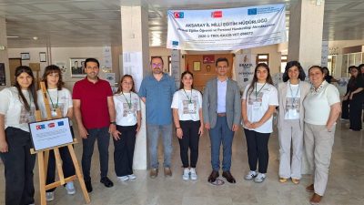 5 öğrenci ve 2 öğretmen, Erasmus+ kapsamında Polonya deneyimlerini okulda