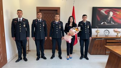 Jandarma Teşkilatının 186. kuruluş yıl dönümü kapsamında, Sarıyahşi Kaymakamı Miyase