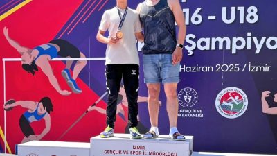 İzmir’de 24-26 Haziran 2025 tarihleri arasında düzenlenen Türkiye Atletizm Şampiyonası’nda