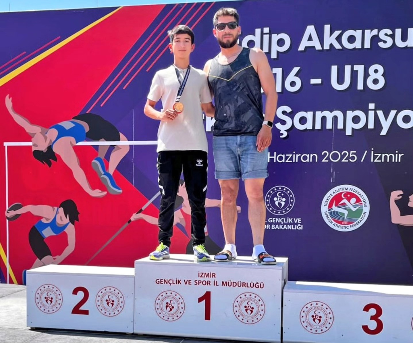 İzmir’de 24-26 Haziran 2025 tarihleri arasında düzenlenen Türkiye Atletizm Şampiyonası’nda