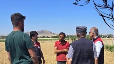 Aksaray İl Tarım ve Orman Müdürü Nejdet Demir, Karaören Köyü’nde