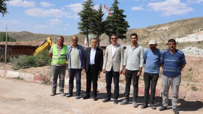 AK Parti Aksaray heyeti, saha çalışmaları kapsamında, ulaşım ve turizm