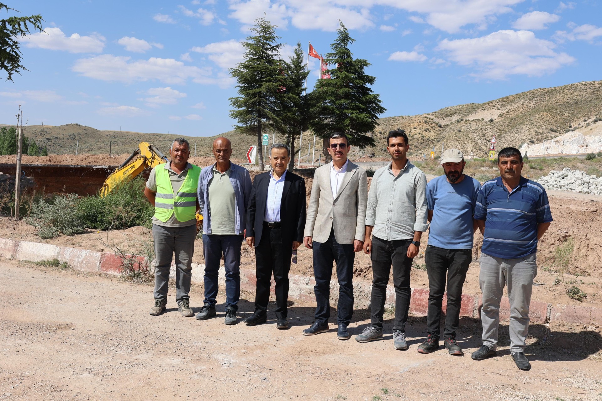 AK Parti Aksaray heyeti, saha çalışmaları kapsamında, ulaşım ve turizm
