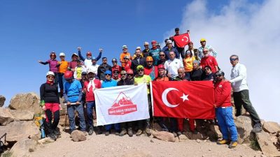 Aksaray’ın önemli doğal alanlarından bir tanesi olan Hasandağ, spor organizasyonuna