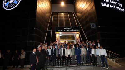 Aksaray Valiliği koordinasyonunda, Ticaret ve Sanayi Odası ev sahipliğinde geniş