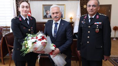 Aksaray Valisi Mehmet Ali Kumbuzoğlu, Jandarma Teşkilatının 186. Kuruluş yıl