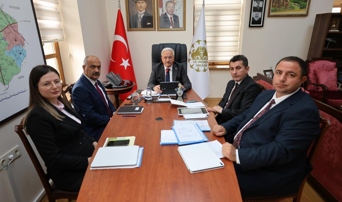 Aksaray Valisi Mehmet Ali Kumbuzoğlu başkanlığında,  Kurban Bayramı öncesinde alınması