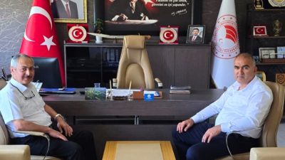 Aksaray Kadastro Müdürü Ramazan Bilal Girgin, tayini dolayısıyla Aksaray İl