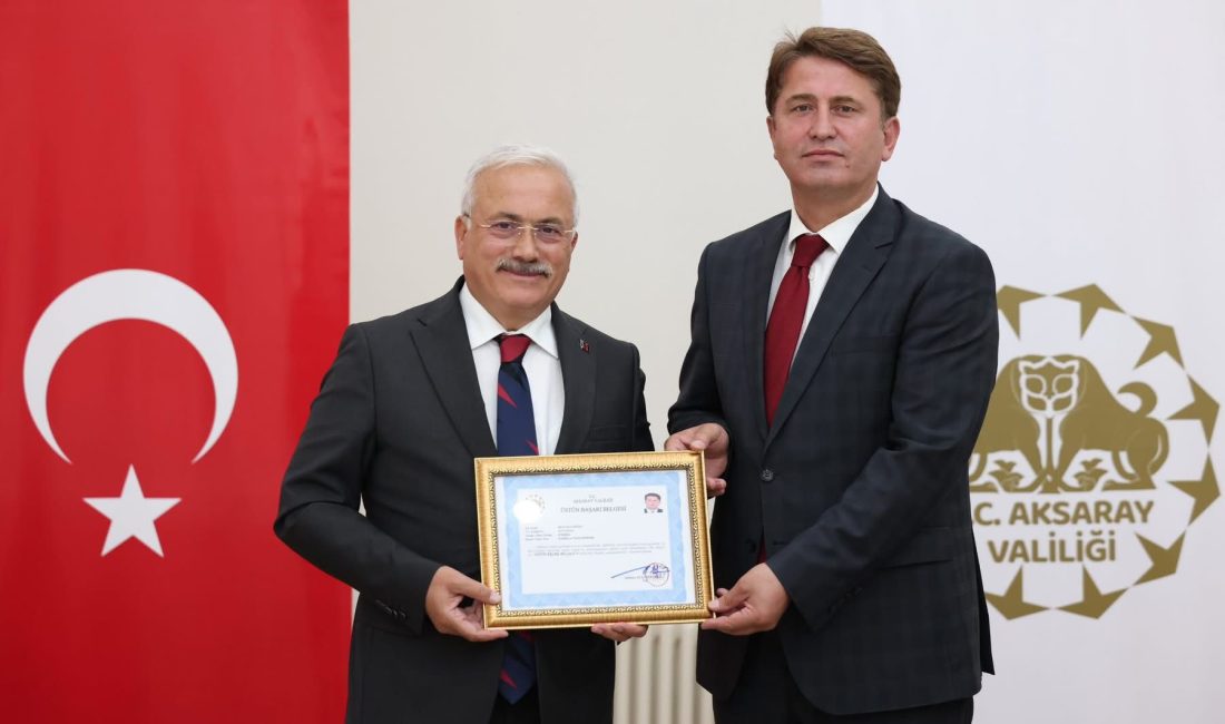 Aksaray Valisi Mehmet Ali