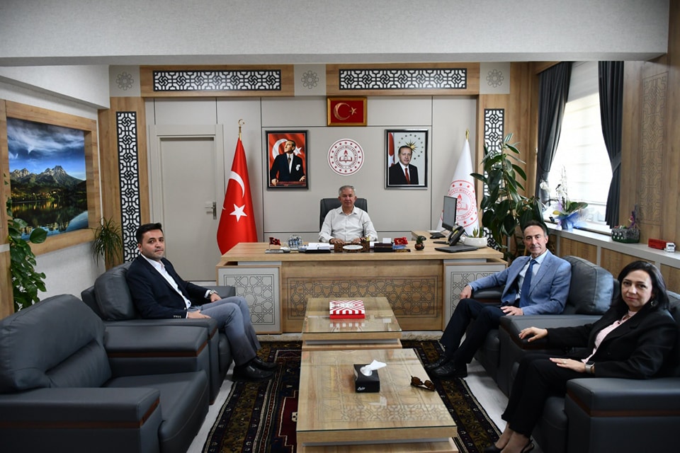 Aksaray’ın iki önemli eğitim kurumu temsilcileri bir arada