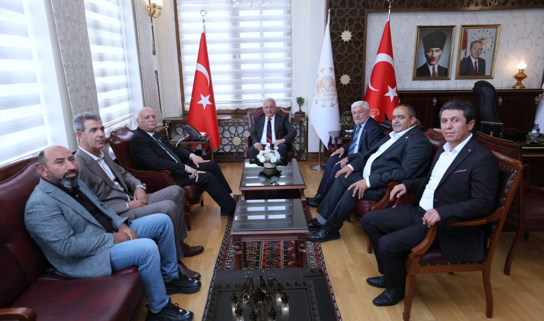 Aksaray’da yaşanan dolu ve sel felaketinin ardından bölgede incelemelerde bulunmak