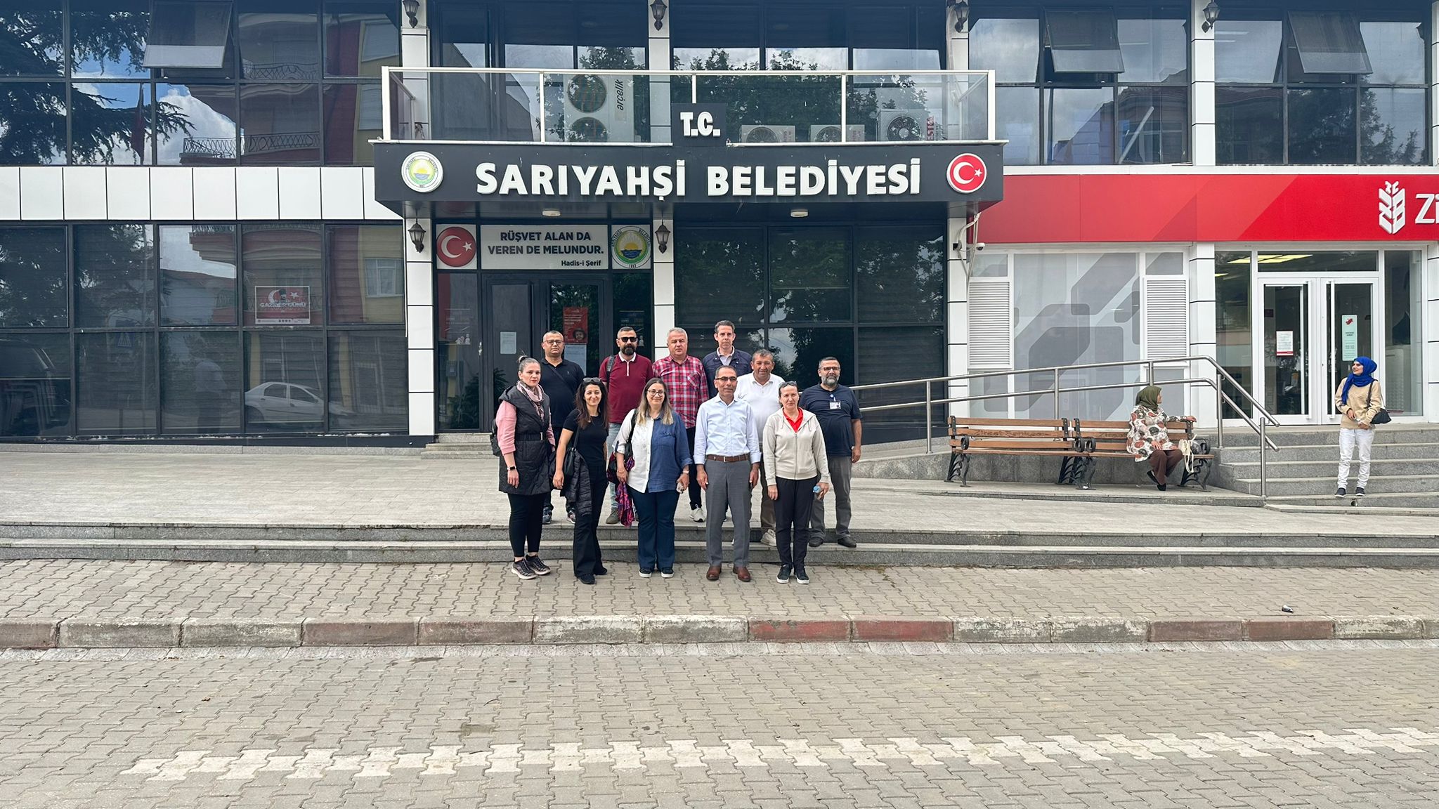 Sarıyahşi Belediye Başkanı Doğan Mutlu, kendisine yönelik olarak gerçekleştirilen ziyaretler