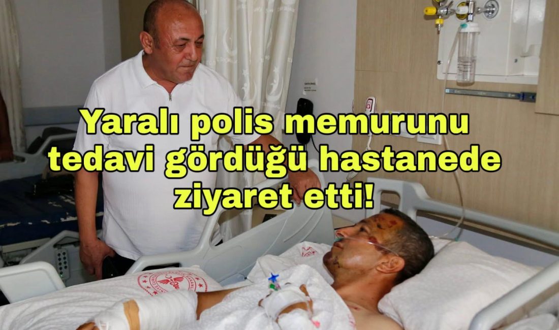 Aksaray Emniyet Müdürü Bekir Demir, görevi başında yaralanan polis memuru