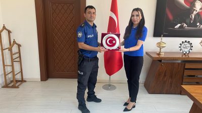 Sarıyahşi Kaymakamlığı’nda görev süresi sona eren Kaymakam Miyase Demirkoparan’a veda