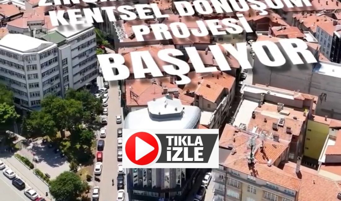 Depreme dayanıksız yapıların yıkılacağı Zincirli Mahallesi’nde, Aksaray’ın en büyük kentsel