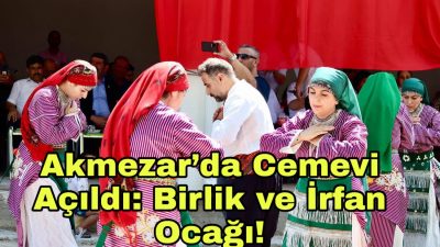 İYİ Parti Milletvekili Turan Yaldır, Akmezar Cemevi açılışında Alevi-Bektaşi kültürüne