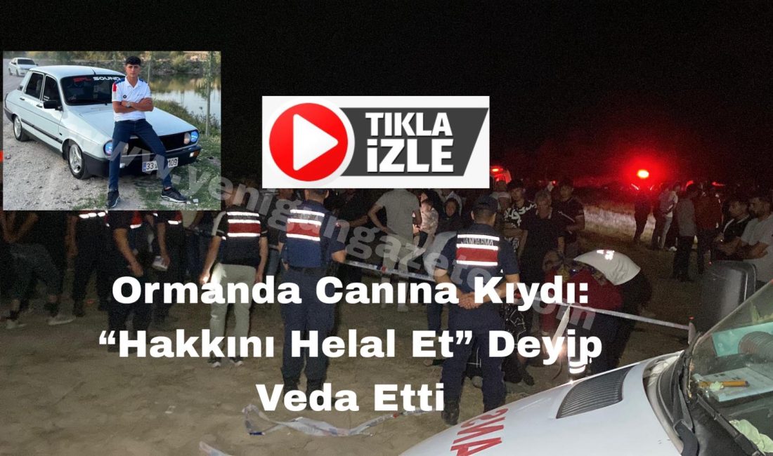 Aksaray’da 18 yaşındaki Resul Ok, girdiği bunalım sonucu ormanda tüfekle
