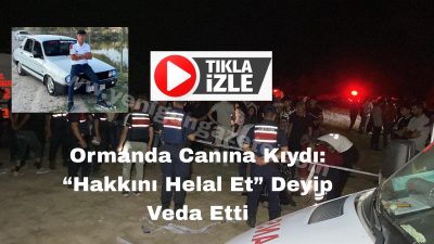Aksaray’da 18 yaşındaki Resul Ok, girdiği bunalım sonucu ormanda tüfekle