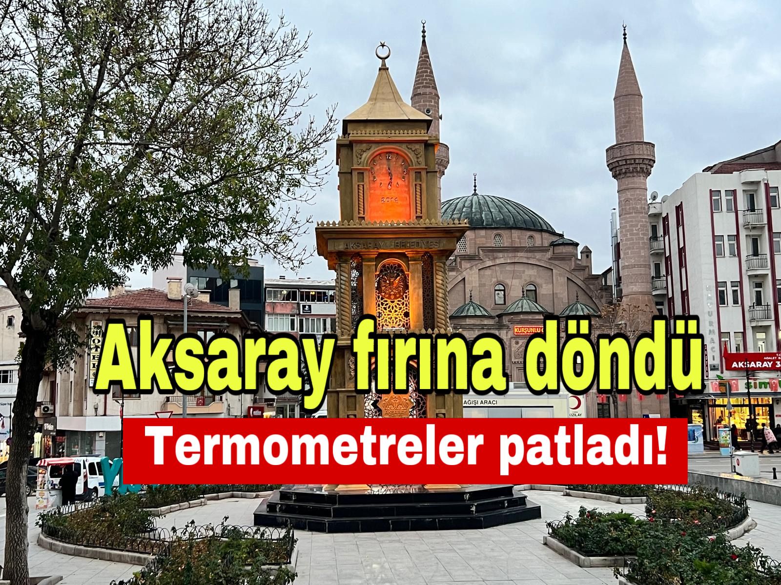 Aksaray ve ilçelerinde hava açık, sıcaklık 40 dereceyi buldu. Meteoroloji,