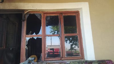 Konya’nın Akşehir ilçesinde yaşanan olayda bir evde çıkan yangın hasara