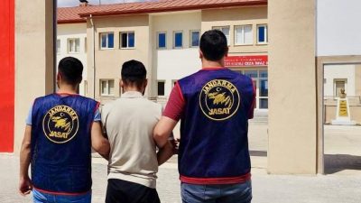 Kırşehir'de İl Jandarma Komutanlığı ekipleri tarafından çeşitli suçlardan 8 yıl